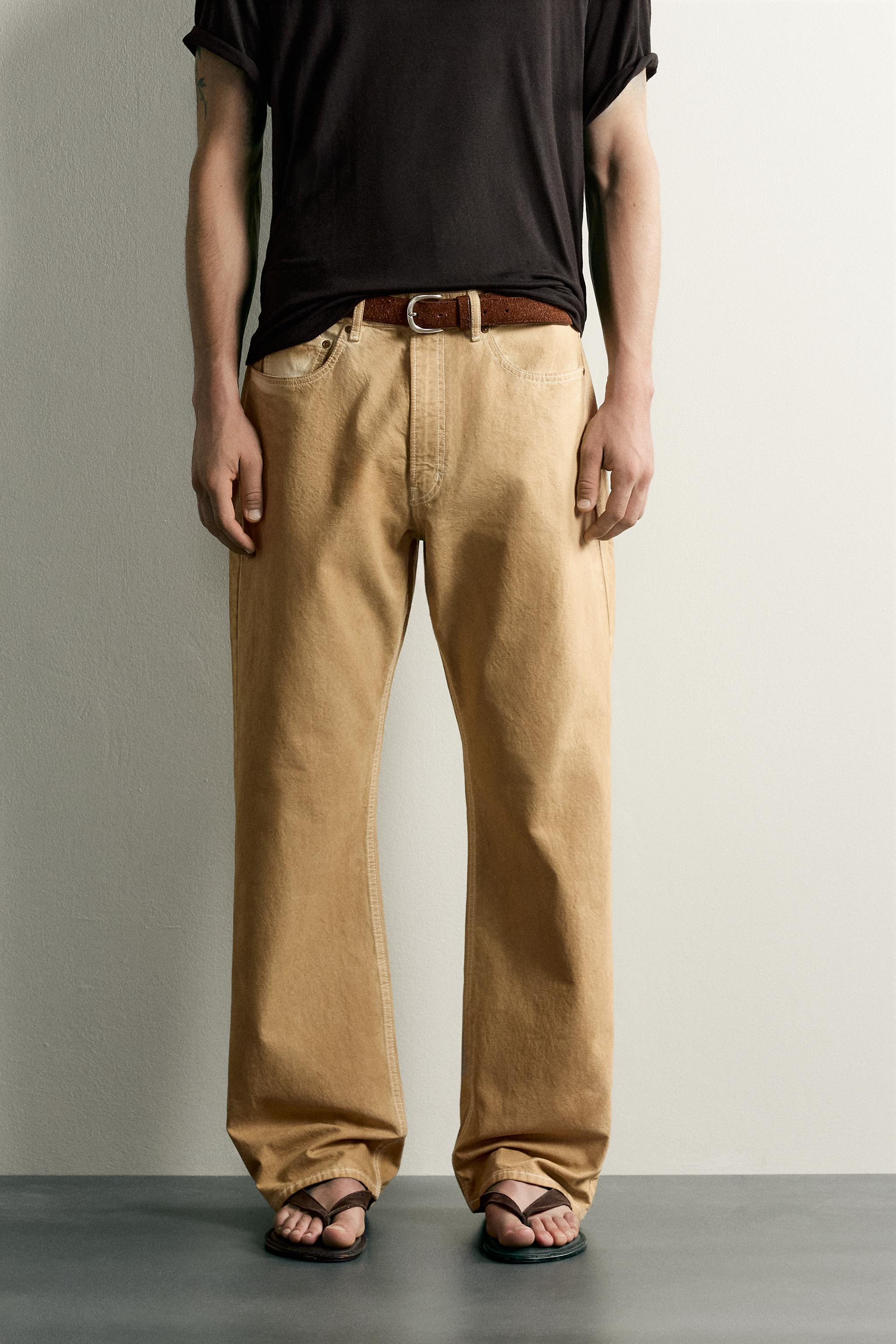 JEAN LOOSE FIT LAVAGE IRRÉGULIER